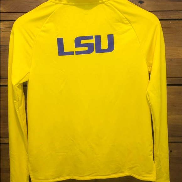 LSU Tigers Nike 1/4 Zip Running Jacket “Made In USA” Team Issued Size S - Picture 3 of 9
